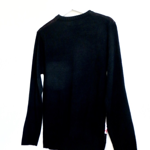 NEW! Star Wars Darth Vader Knit Ugly Christmas Sweater Black Red Youth XL - Picture 4 of 7